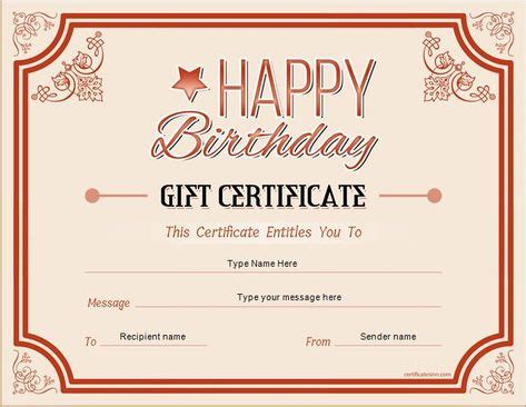 10 Gift certificate template word ideas in 2021 | gift certificate template word, gift ...