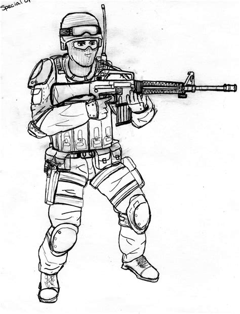 Army Soldiers Drawing at GetDrawings | Free download