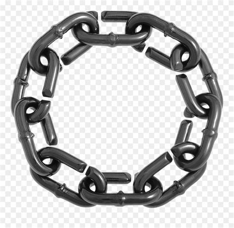 Chain Link Circle Clipart - Chains In A Circle Png Transparent Png ...