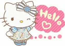 Hello Kitty Waving GIF | GIFDB.com