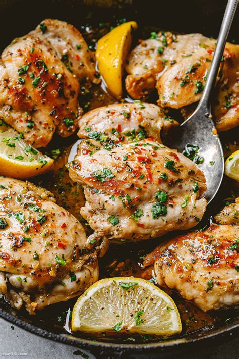 All Time Best Baked Lemon Chicken Thighs – Easy Recipes To Make at Home