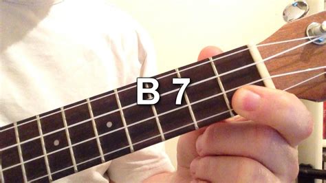 B Flat 7 Chord Ukulele - Sheet and Chords Collection