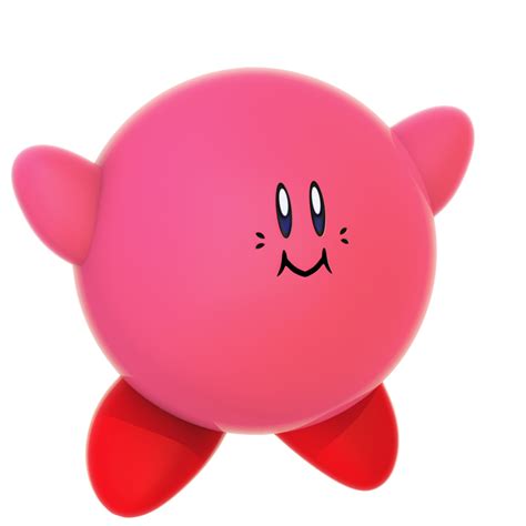 Classic Kirby Render (Pink Alt) by Nibroc-Rock on DeviantArt