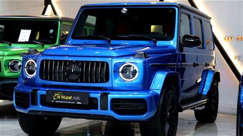 baby blue 2023 Mercedes-Benz G63 AMG carbon fibre and night 2 package ...