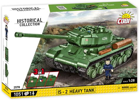 COBI IS-2 Heavy Tank | Set 2578 | COBI Tank — buildCOBI.com Cobi Building Sets