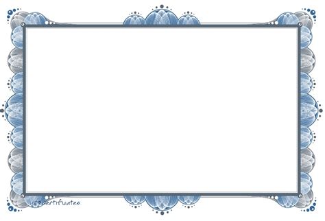 Background Templates Formal Certificate Borders To Download