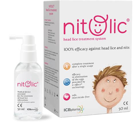 Nitolic® head lice treatment system, 50ml - Nitolic