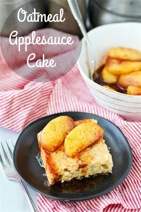 Oatmeal-Applesauce Cake | Karen's Kitchen Stories