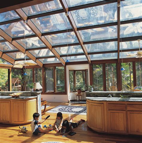 Glass Roof SunRoom Sunroom curved glass roof sunrooms eave - Oxilo