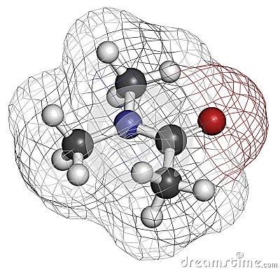 Dimethylacetamide DMAc Chemical Solvent Molecule. Royalty-Free Stock Photography | CartoonDealer ...