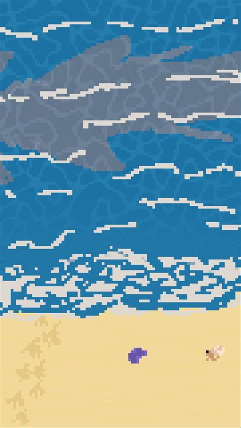 Some overhead ocean pixel art. made it for a background : r/PixelArt