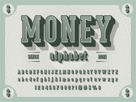 31,139 BEST Money Font IMAGES, STOCK PHOTOS & VECTORS | Adobe Stock