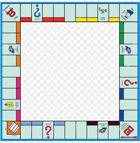 Monopoly Board Game Template