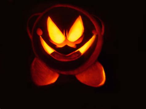 Devil Kirby Pumpkin by Yoshi66666666 on DeviantArt