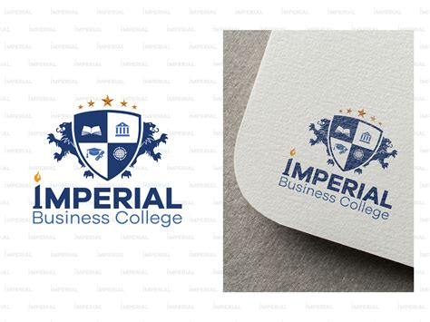 IMPERIAL BUSINESS COLLEGE LOGO by Sajan on Dribbble