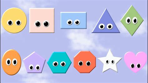 Simple basic shapes for kids - jokermonster