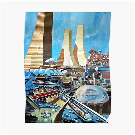 Retro Futurism Posters | Redbubble