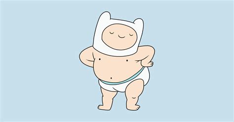 Baby Finn - Adventure time - Baby Finn - Magnet | TeePublic