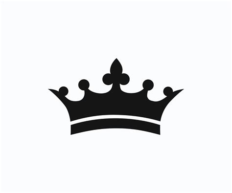 Modern Black Crown Logo Crown Icon. Royal Crown Logo. Crown Logo Template Icon. 10630114 Vector ...