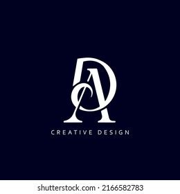 Da Logo Design Creative Professional Trendy Stock Vector (Royalty Free) 2166582783 | Shutterstock