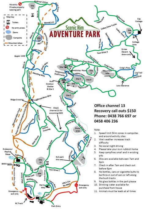 Scenic Rim Map - Rum City Offroaders Inc.