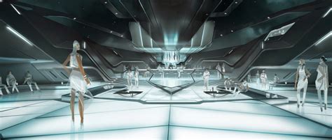 main world concept art Sci Fi Environment, Environment Design, Spaceship Interior, Futuristic ...