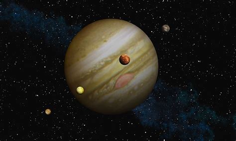 The Moons of Jupiter - WorldAtlas.com