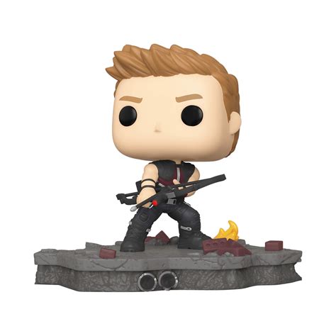 Funko Pop! Deluxe, Marvel: Avengers Assemble Series - Hawkeye, Amazon Exclusive, Figure 3 of 6 ...