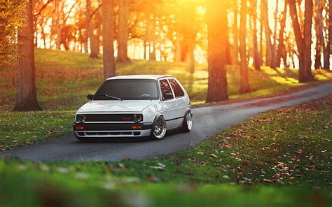 HD wallpaper: car, tuning, Audi, Volkswagen, VW Golf MK1, mode of transportation | Wallpaper Flare