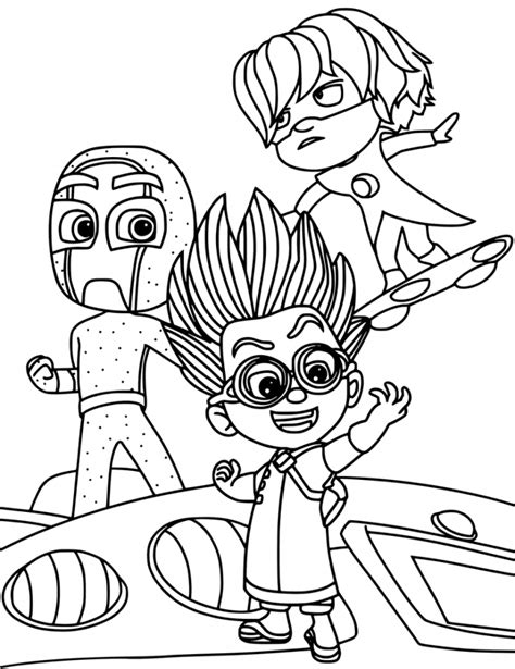 PJ Masks Coloring Pages - Best Coloring Pages For Kids