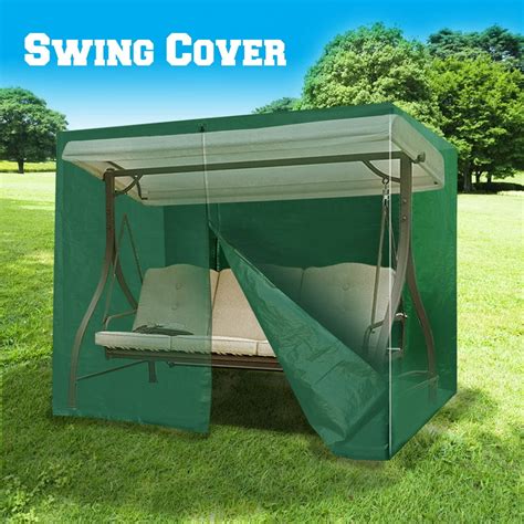 Strong Camel 3 Seater Patio Canopy Swing Cover - Outdoor Furniture Porch Waterproof Protector ...