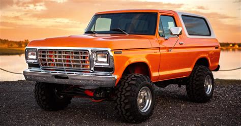 1979 Ford Bronco 460 Big Block Orange Crush | Ford Daily Trucks