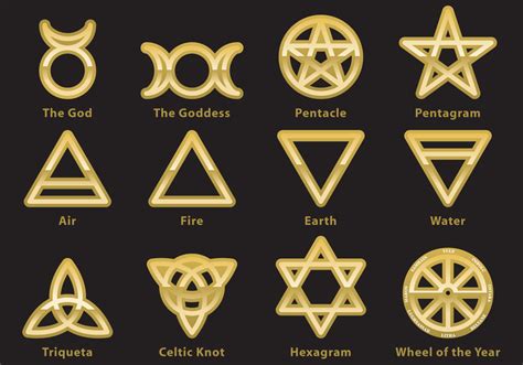 Wiccan Symbol Vectors - Download Free Vector Art, Stock Graphics & Images