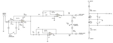 Circuitos de Electronica: Electronic Crossover Circuit