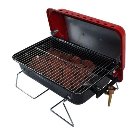 Gordon Portable Gas BBQ with Lid | Camping barbecues | Leisureshopdirect