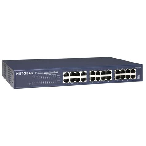 Netgear 24-port Gigabit Rack Mountable Network Switch | Netgear Unmanaged Rackmount Switches