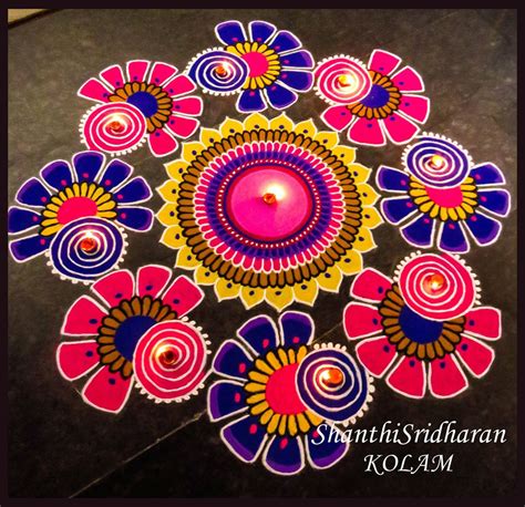 60 Beautiful and Easy Indian Rangoli Designs for your inspiration