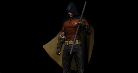 Robin Tim Drake - Arkham City by Pombaum on deviantART