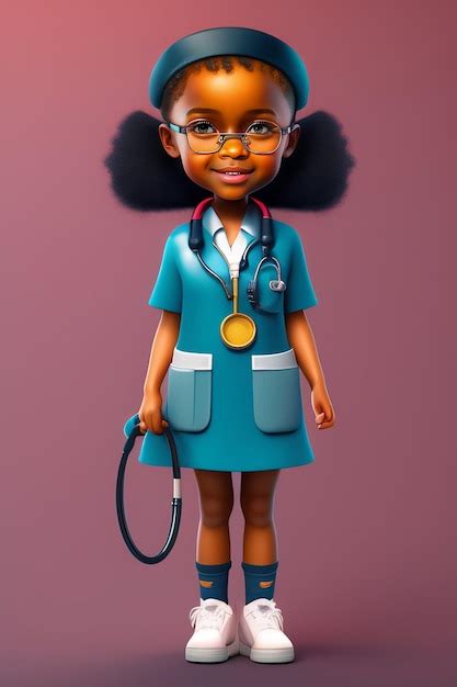 Black Nurse Cartoon Images - Free Download on Freepik