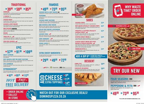 Domino's Pizza Menu Prices & Deals