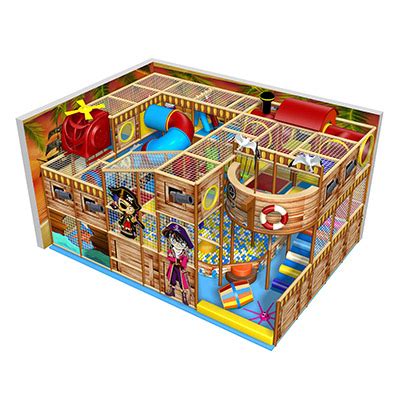 Attractive pirate ship indoor playground equipment for sale DLID11 - Dreamland Manufacturer