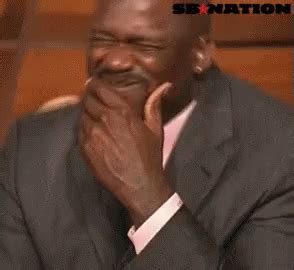 Laughing Too Hard GIF - Shaq Laughing Hysterical - Discover & Share GIFs