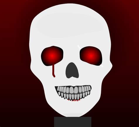 Blood skull Art. by TargetGames on Newgrounds