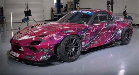 Take A Close Look At This Mazda RX-7 Drifter From Netflix’s Hyperdrive | Carscoops