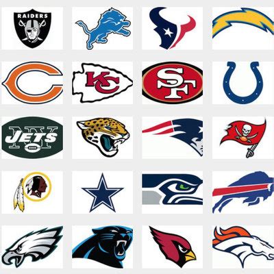 Design Criticism: Analyzing Each NFL Team's Logo - Core77