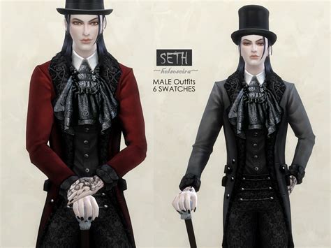 SETH - Male Outfits - Vampire Needed | Vampire clothes, Sims 4 clothing ...