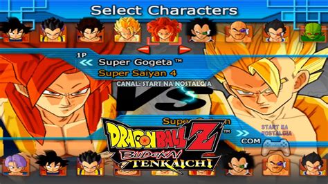 Dragon Ball Z: Budokai Tenkaichi 1 - ALL CHARACTERS / TODOS PERSONAGENS + MAPS + GAMEPLAYS - YouTube