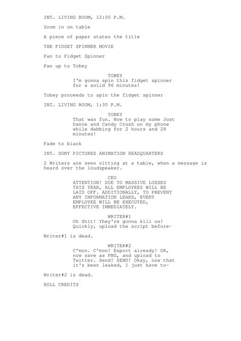 BREAKING: The script for EMOJI MOVIE 2 has LEAKED : r/emojimovie