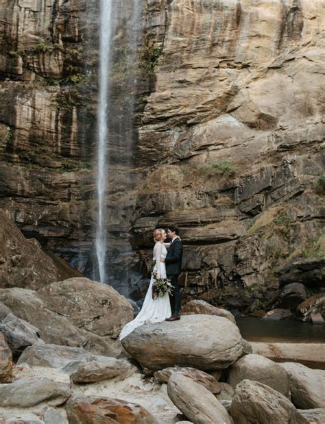 Waterfall Wedding With Boho Chic Details - Weddingomania