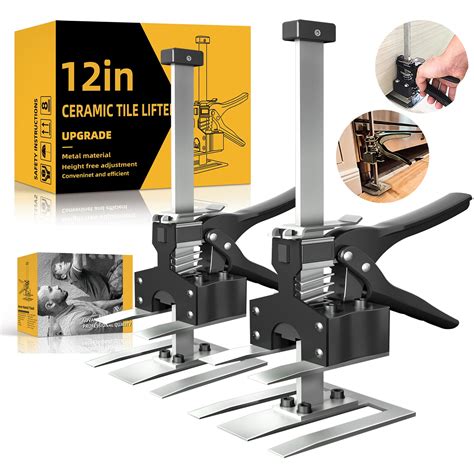 Buy AMZKEIO Lever Arm Lifter, 12 Inch Labor Saving Arm Jack, Drywall Lift, Hand Jack Lift Tool ...